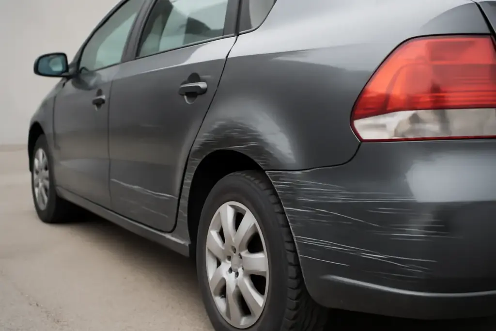 Guida alla valutazione dei graffi sulla carrozzeria di un’auto usata